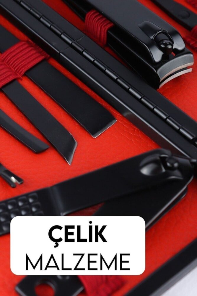 BEYZANA Profesyonel Manikür Pedikür Seti - Çantalı 17 Parça - Görsel 3