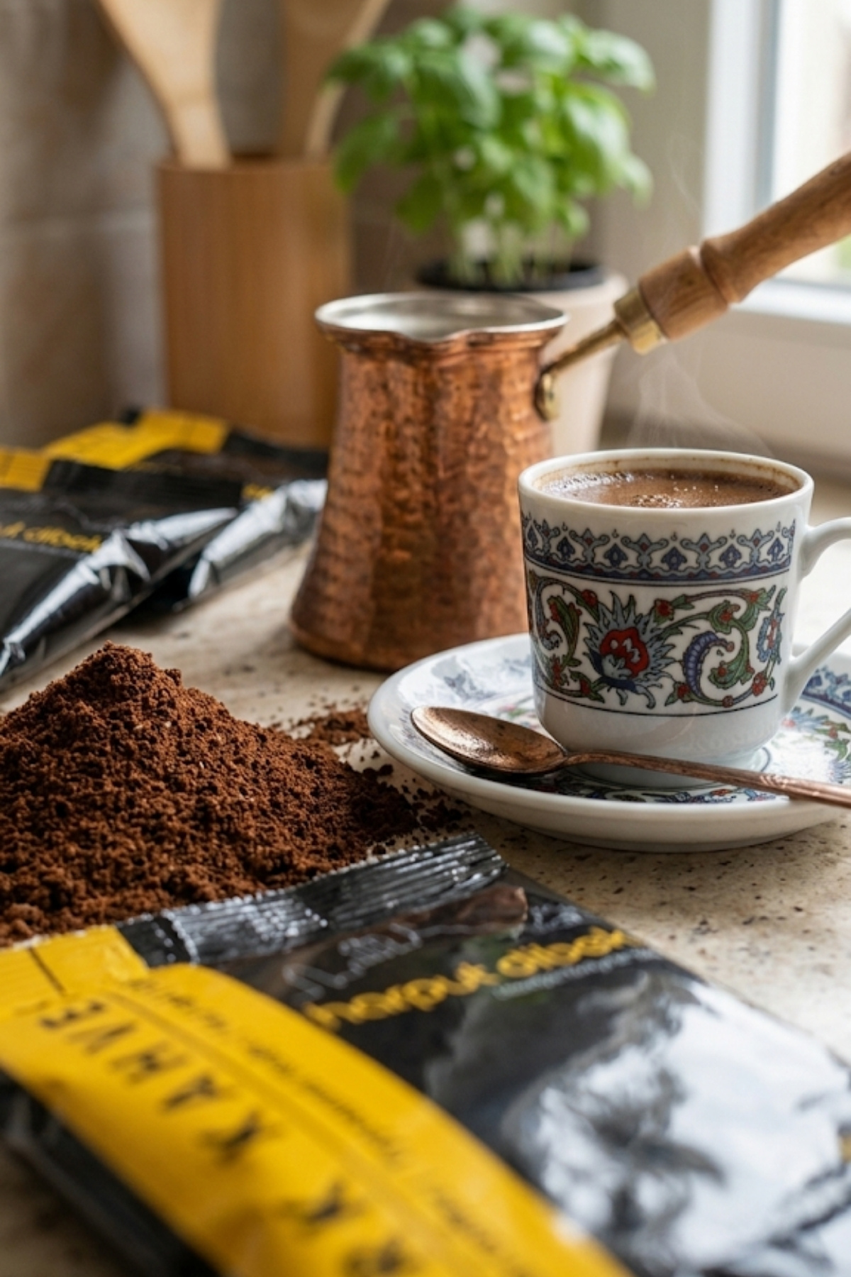 HARPUT DİBEK Alâ Türk Kahvesi 3'lü Paket (3x100g) Ekonomik Paket - Görsel 3