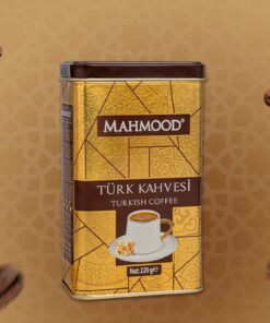 Mahmood Orta Kavrulmuş Türk Kahvesi Metal Kutu 220 gr