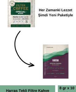 Harras Filtre Kahve Tek Kullanımlık 8gr X 10 Lu Paket