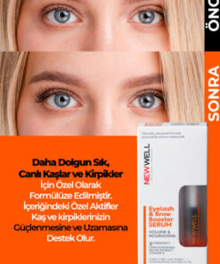 Alternative view of New Well Eyelash&Brow Booster Serum Kaş ve Kirpik Serumu Güçlendirme Etkili 4.5GR