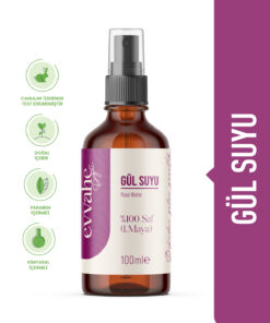 EVVAHE DOĞAL Gül Suyu (100ml)