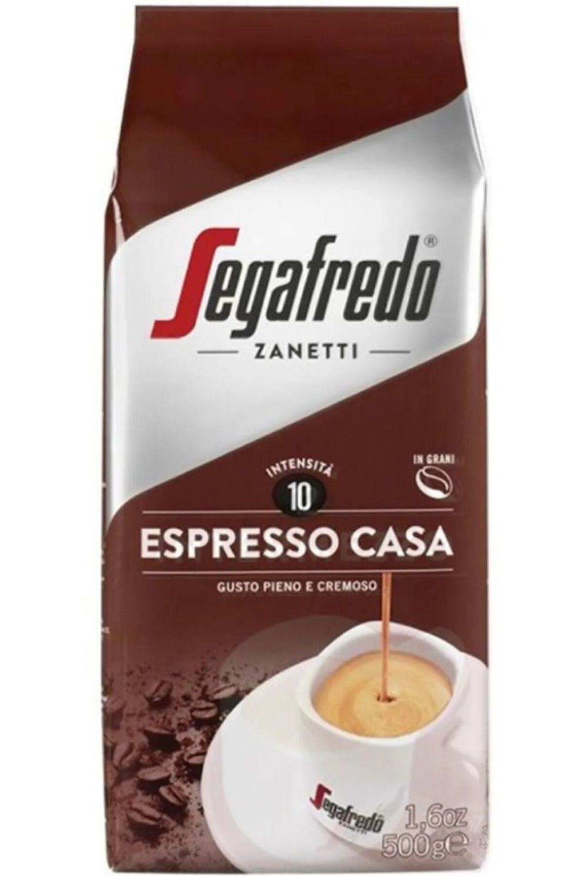 Segafredo Espresso Casa 500 gr + Zanetti Intermezzo 500 gr Çekirdek Kahve - Görsel 2