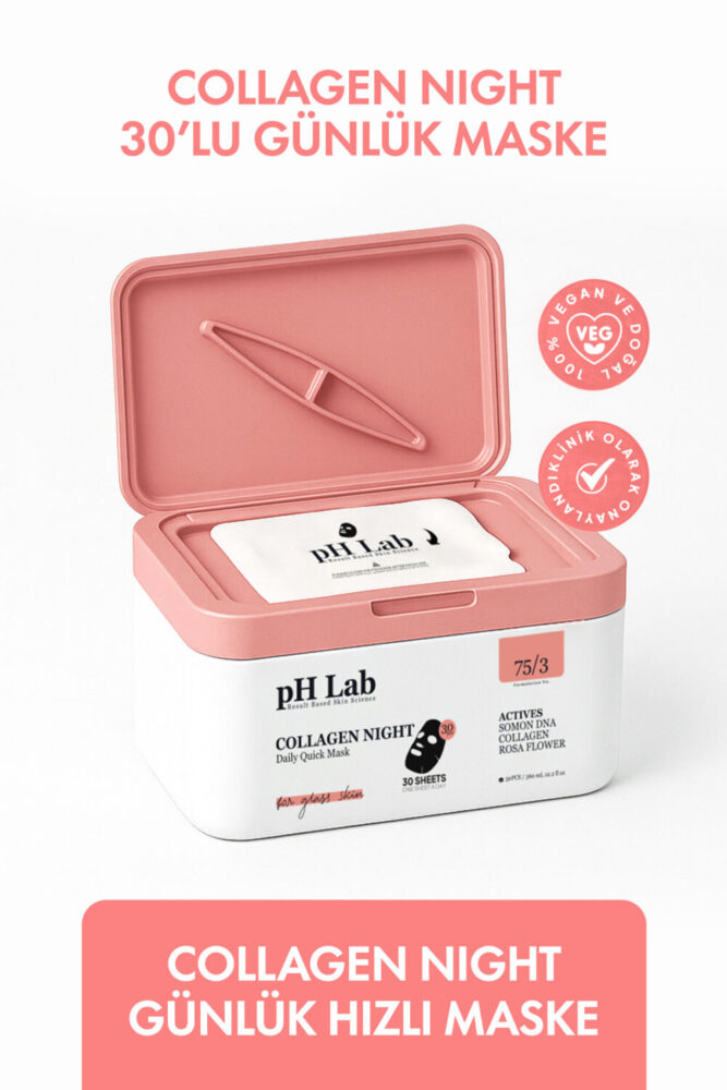 Ph Lab Phlab Collagen Night Daily Quick Günlük 30'lu Maske