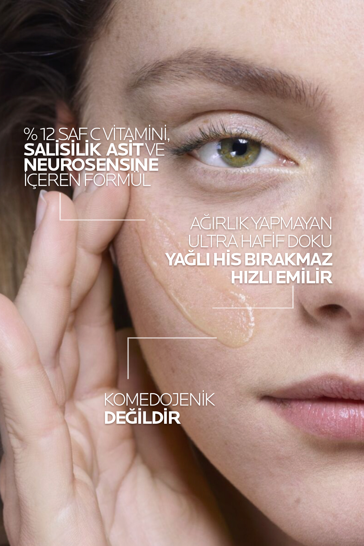 La Roche Posay Işıltı Veren Saf C Vitamini Serum 30ml - Görsel 2