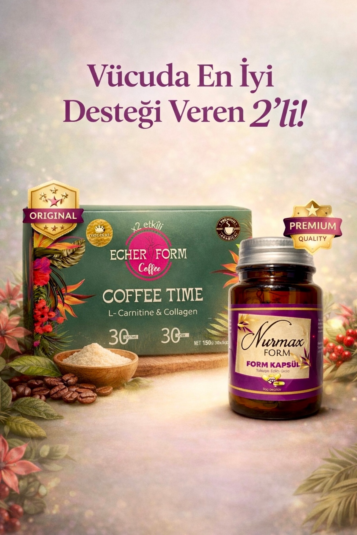 Echer Form Kahve (30’LU) Capsul (60’LI)