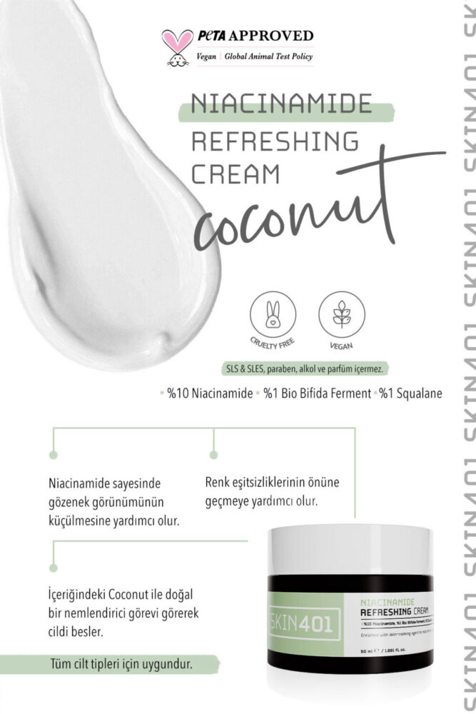 Skin401 Aydınlatıcı, Leke Karşıtı Renk Tonu Eşitlemeye Yardımcı Bakım Kremi 50ml (SU BAZLI) - Görsel 3