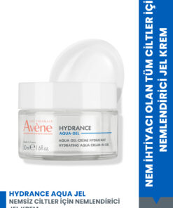 Avene Hydrance Aqua Gel Nemini Kaybetmiş Ciltler için Yoğun Nemlendirici Jel Krem 50 ml