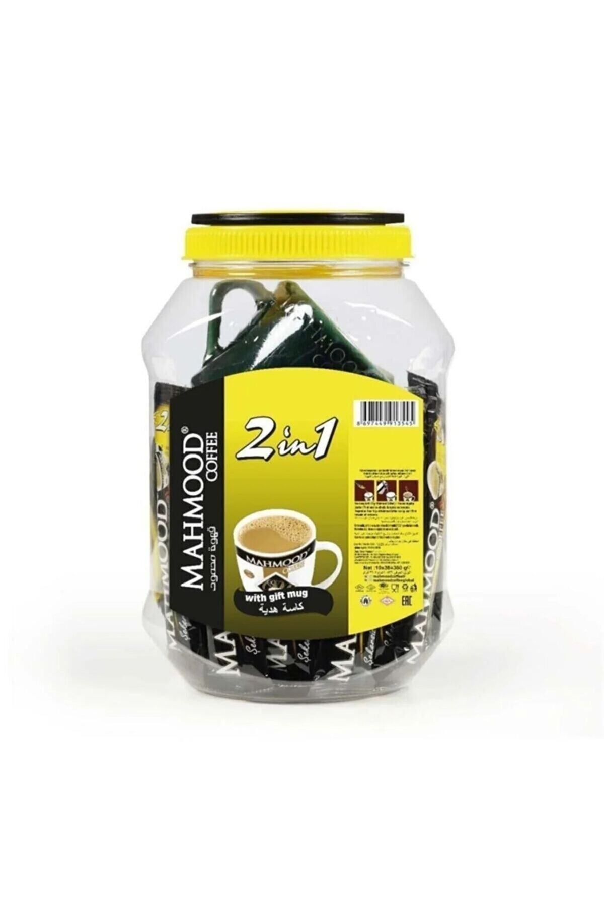 Mahmood Coffee 2'si 1 Arada Kahve 42 Adet Kavanoz - Kupa Bardak Hediye