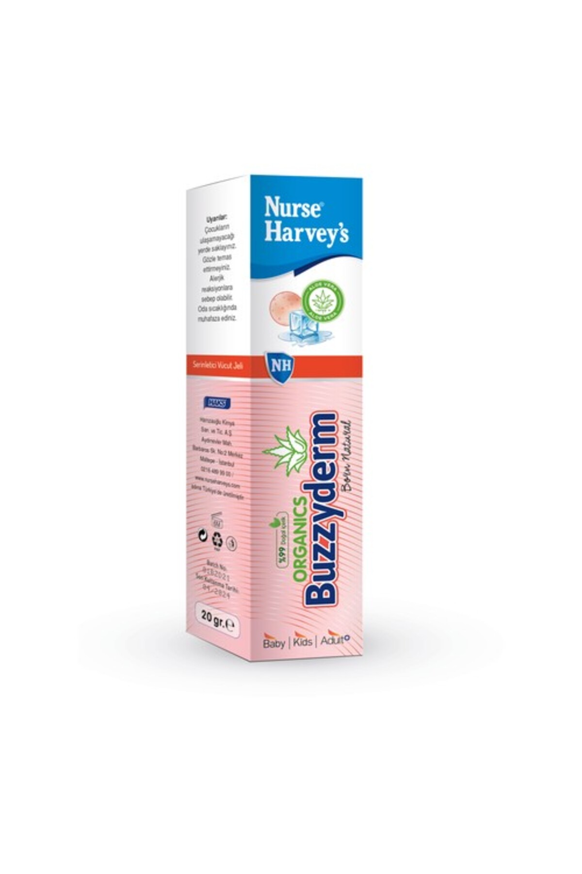 Nurse Harvey's Organıcs Buzzyderm 20 gr