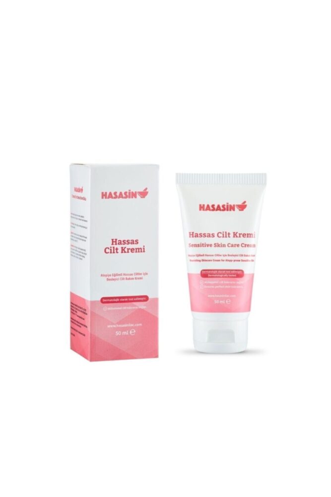 Hasasin İlaç Hassas Cilt Kremi 50 ml Atopiye Eğilimli Ciltler Için