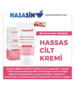 Alternative view of Hasasin İlaç Hassas Cilt Kremi 50 ml Atopiye Eğilimli Ciltler Için