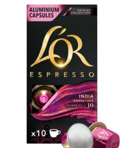 L'OR Espresso Origin India Nespresso Uyumlu Alüminyum Kapsül Kahve 10'lu
