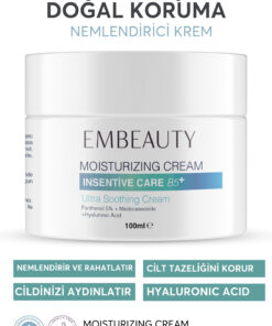 Embeauty Cilt Yenileyici -Bariyer Güçlendirici ve Hyalüronik Asit-Panthenol içerikli Yoğun Nemlendirici Krem