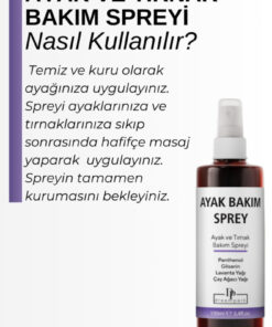 Alternative view of Genel Markalar Ayak Ve Tırnak, Mantar, Kaşıntı, Koku Gidermeye Yardımcı Ayak Ve Tırnak Bakım Spreyi 100 ml