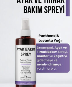 Genel Markalar Ayak Ve Tırnak, Mantar, Kaşıntı, Koku Gidermeye Yardımcı Ayak Ve Tırnak Bakım Spreyi 100 ml