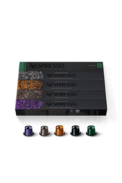 Nespresso Ispirizione Italia Serisi 5li Set; Rıstretto , Genova Lıvanto, Roma, Arpeggıo,caprıccıo - Görsel 3