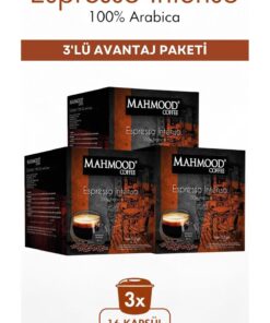 Mahmood Coffee Mahmood Dolce Gusto Espresso Kapsül Kahve 16 Adet X 3 Kutu