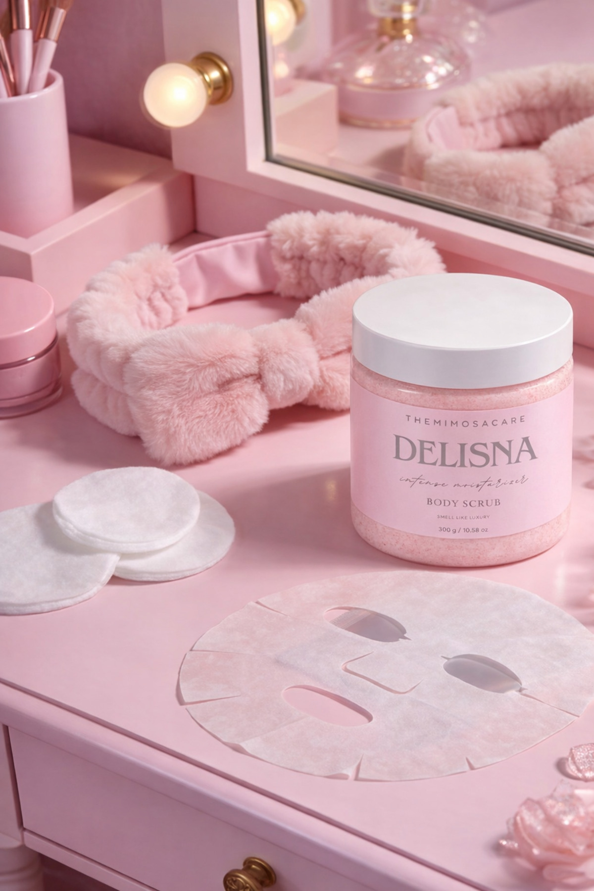 The Mimosa Care Delina Parfümlü Vücut Peelingi - Görsel 2
