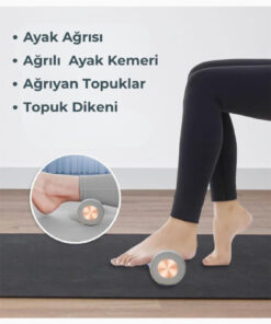 Nordhaus Ayak Masaj Silindiri Topuk Diken İçin Masaj Rulosu Yüksek Performanslı Silindir - Görsel 3