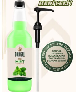 gold gull Nane Aromalı Kahve Ve Meyve Şurubu 700 Ml.