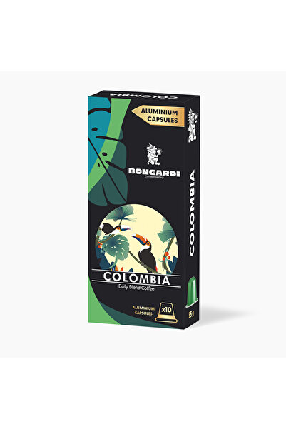 Bongardi Coffee Bongardi Colombia Blend Nespresso Uyumlu Alüminyum Kapsül Kahve 10 Adet - Görsel 3