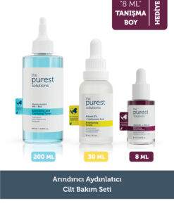 The Purest Solutions Arındırıcı Aydınlatıcı Cilt Bakım Seti