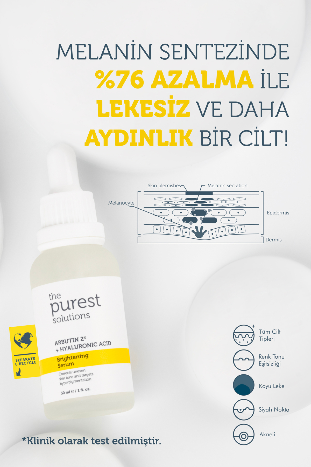 The Purest Solutions Arındırıcı Aydınlatıcı Cilt Bakım Seti - Görsel 3