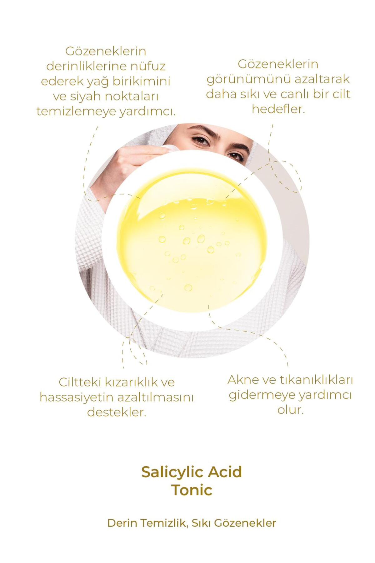 Embeauty Sivilce Ve Siyah Nokta Karşıtı Arındırıcı Salisilik Asit Tonik 200 ml - Görsel 2