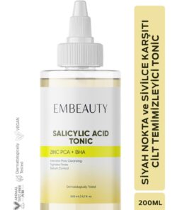 Embeauty Sivilce Ve Siyah Nokta Karşıtı Arındırıcı Salisilik Asit Tonik 200 ml