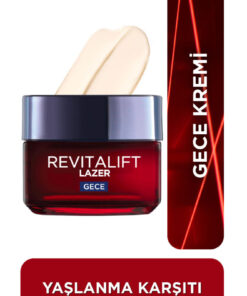L'Oreal Paris Revitalift Lazer Yoğun Yaşlanma Karşıtı Nemlendirici Gündüz & Gece Yüz Bakım Kremi 50ml 2'li Set - Görsel 3