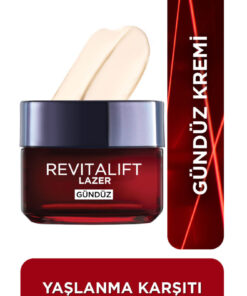 Alternative view of L'Oreal Paris Revitalift Lazer Yoğun Yaşlanma Karşıtı Nemlendirici Gündüz & Gece Yüz Bakım Kremi 50ml 2'li Set