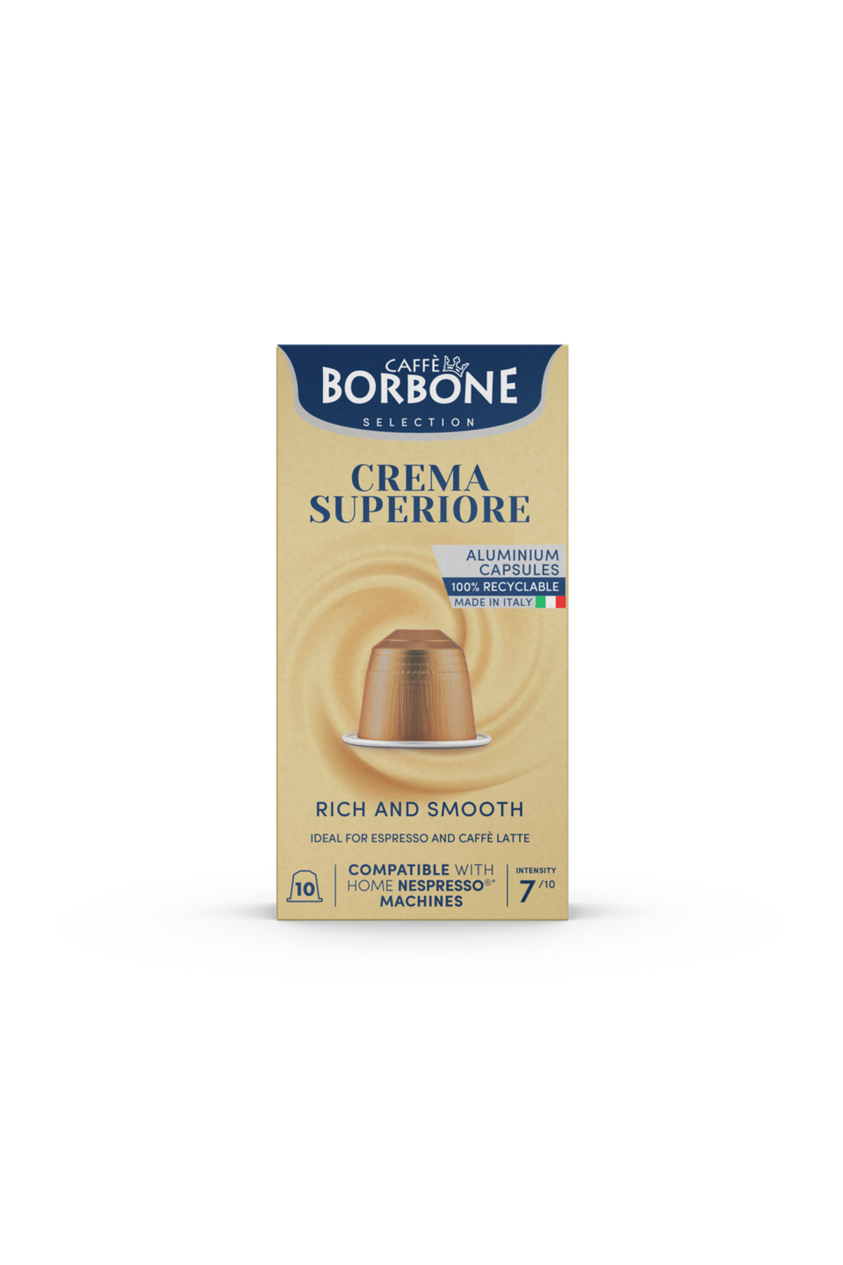 Caffe Borbone Caffè Borbone Superiore 10'lu Kapsül Kahve – Nespresso Uyumlu, Kadife Köpüklü - Görsel 2