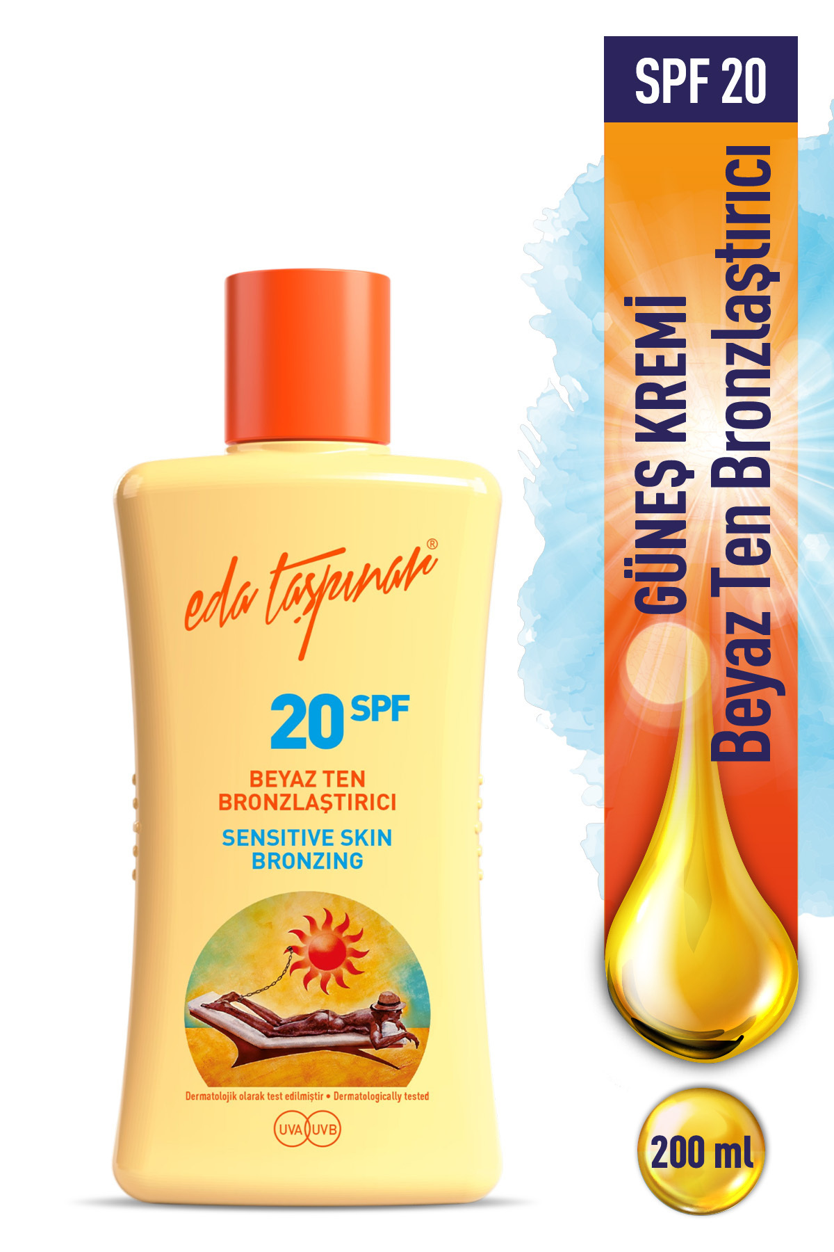 Eda Taşpınar Kusursuz Bronzluk Seti no.3 Spf0+BeyazT+MiniIşıltılı (EGX03-EGX19-EGX95) - Görsel 2