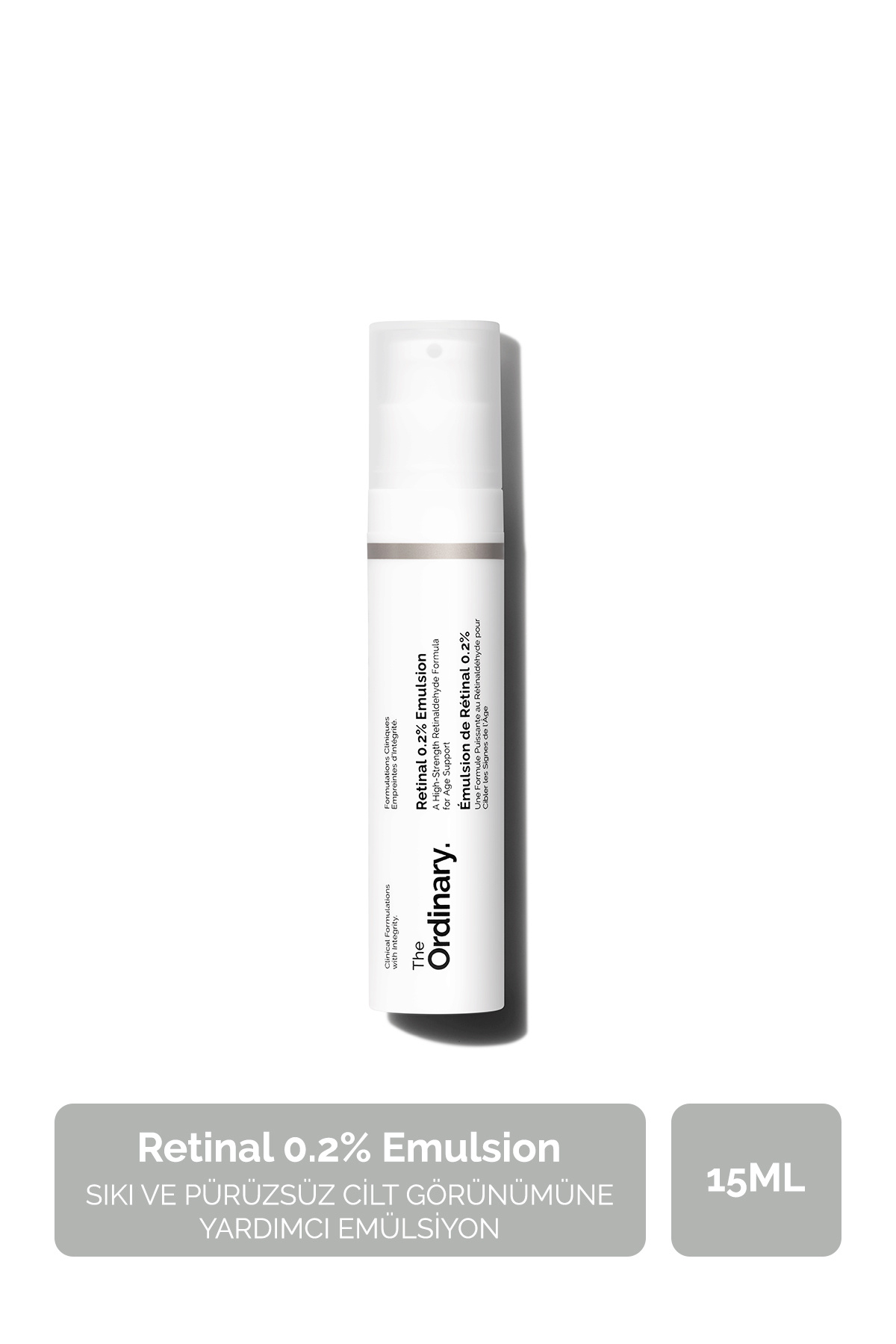The Ordinary Retinal 0.2% Emulsion - Sıkı ve Pürüzsüz Cilt Görünümüne Yardımcı Emülsiyon