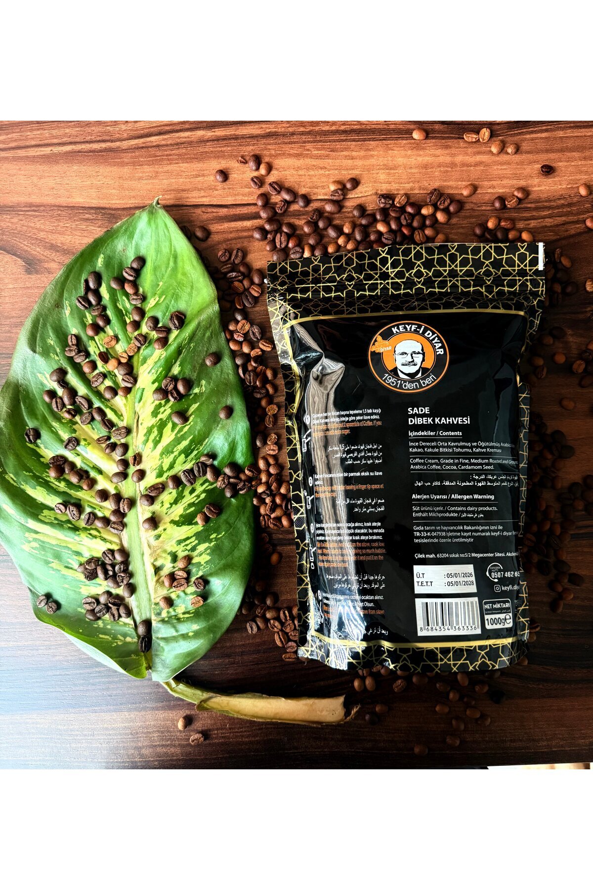 Keyfi Diyar 1000GR DİBEK KAHVESİ - Görsel 2