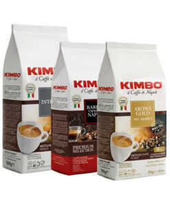 Kimbo Espresso Napoli 250 gr + Aroma Gold 250 gr + Intenso 500 gr Çekirdek Kahve (3'lü Set)
