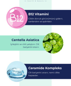 Licape B-12 Revitalizing Aydınlatıcı Bariyer Güçlendirici Nemlendirici Pink Serum 30ml - Görsel 3