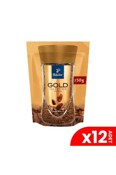 Tchibo Gold Selection Çözünebilir Kahve Ekonomik Paket 150 Gr 12'li - Görsel 2