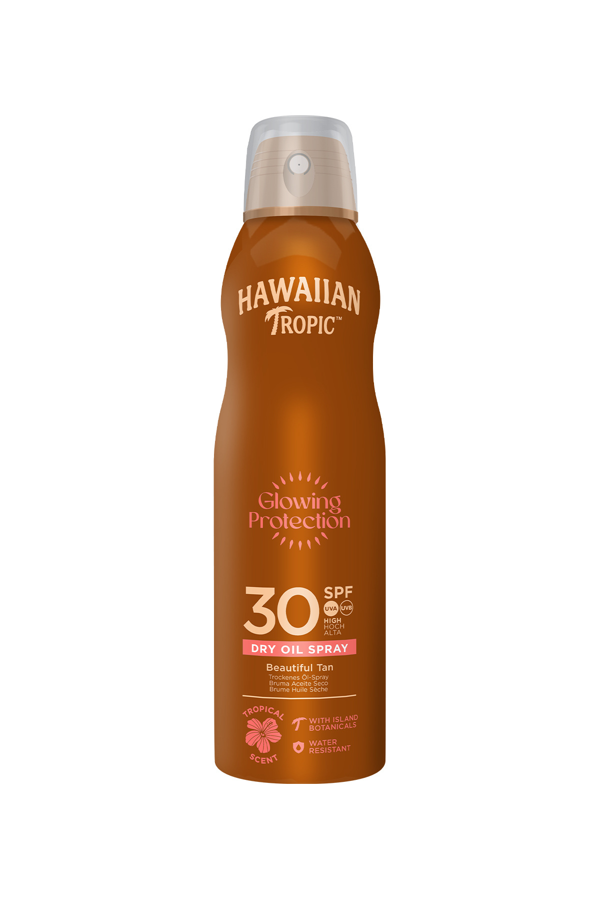 Hawaiian Tropic Glowing Protection Dry Oil Koruyucu & Bronzlaştırıcı Sprey-SPF30 - Görsel 2