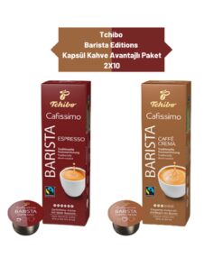 Tchibo Barista Editions Kapsül Kahve 2x10 Avantajlı Paket