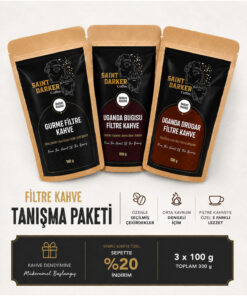 Saint Darker Filtre Kahve Tanışma Paketi 3x100 Gr