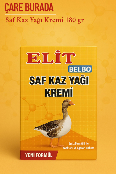 Elit Belbo Elit Belbo - Saf Kaz Yağı Kremi 180 Ml - Görsel 2