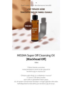 Alternative view of Missha Siyah Nokta Karşıtı Makyaj Temizleme Yağı 100ml Super Off Cleansing Oil (Blackhead Off)