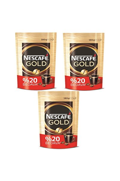 Nescafe Gold 180 Gr 3'lü Set - Görsel 2