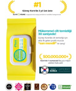 Ariul The Perfect Cleansing Tissue Plus 100 Adet - Tek Adımda Cilt ve Makyaj Temizleme Mendili