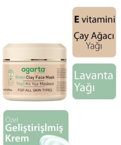 Agarta Doğal Yeşil Kil Maskesi 150 ml - Görsel 3