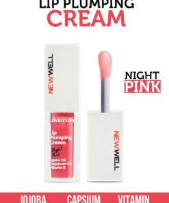 New Well Lip Plumping Cream Night Pink Dudak Dolgunlaştırıcı Krem 5 ML