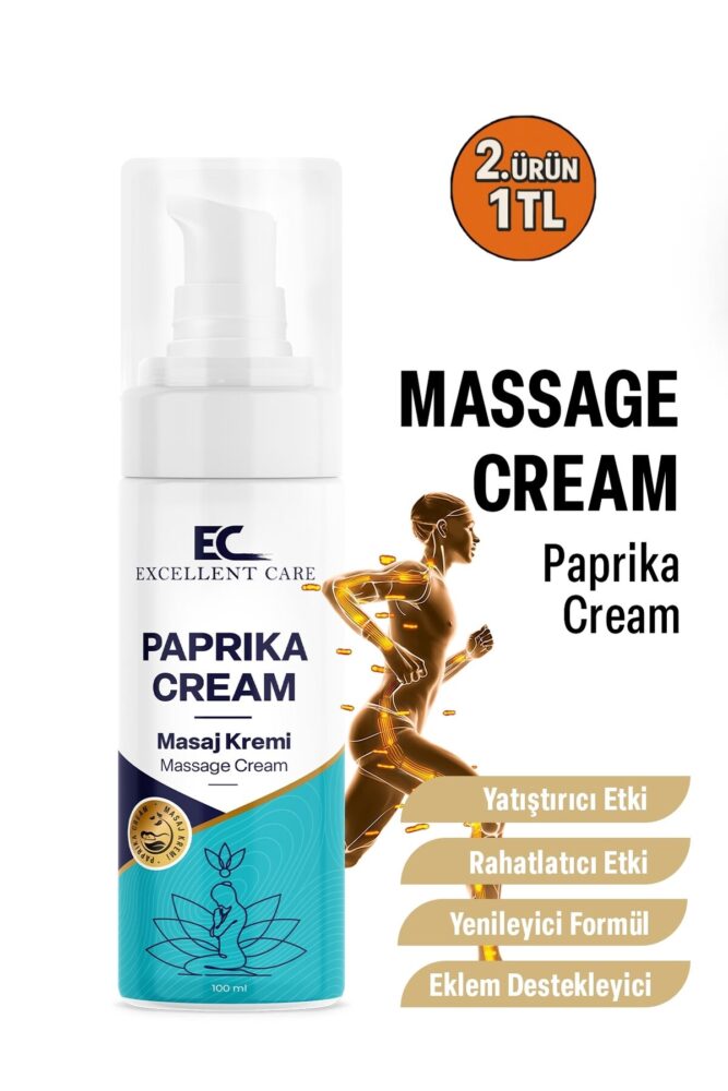 e&ç excellent care Paprika Krem (ağrı Ve Masaj Kremi ) At Kestanesi, Magnezyum Içerir. - Görsel 2
