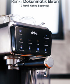 Sinbo Kapsül Ve Kuru Kahve Aparatlı Süt Köprütücülü 1.5l 20 Bar Profesyonel Espresso Makinesi - Scm 2996 - Görsel 2